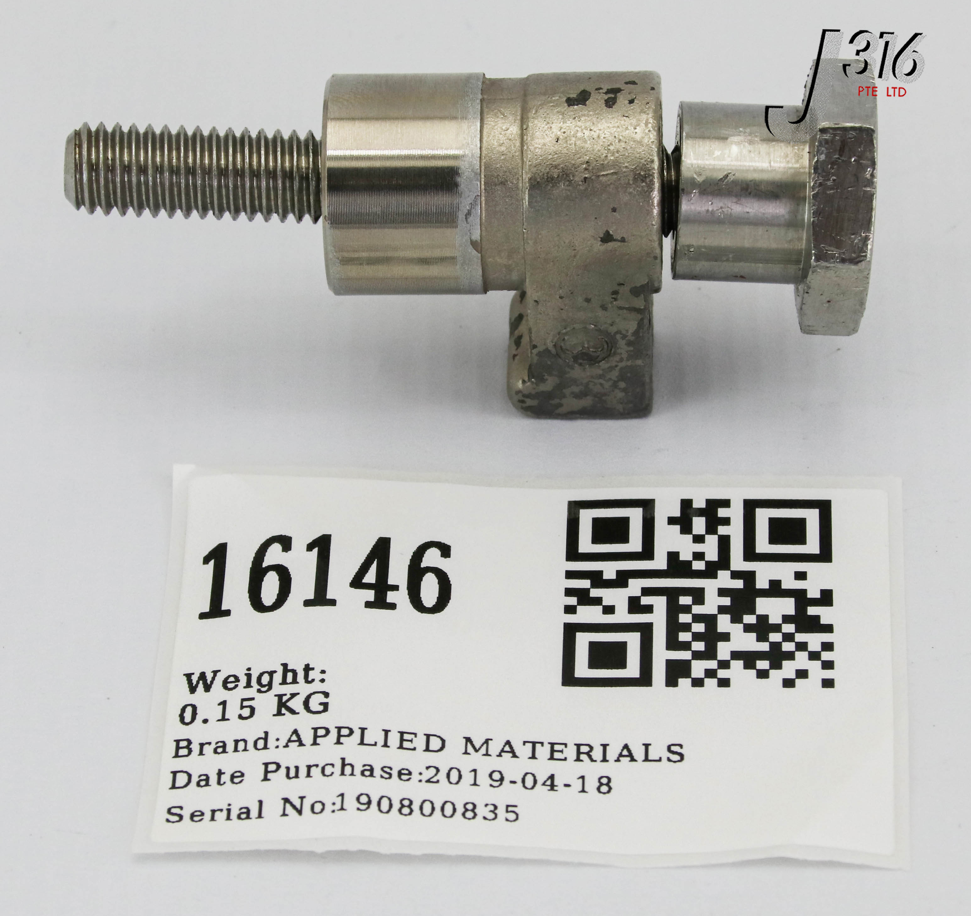 ロッド 16146 APPLIED MATERIALS CLAMP TRANSFER CHMBR 0020-36419 | eBay